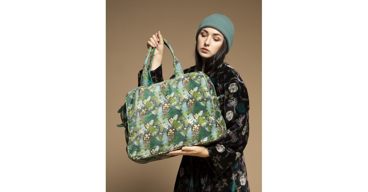 Grand Sac De Voyage Imprimé MyrtillesSac De VoyageSac De Week-EndSac De