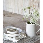 HISTOIRE DAVANT SET DE TABLE DENTELLE BLANC