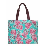 HISTOIRE DAVANT SAC CABAS COTON ORCHID