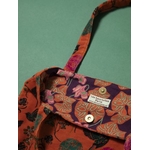 HISTOIRE DAVANT TOTE BAG VELOURS SINTRA ORANGE 4