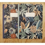 HISTOIRE DAVANT CAHIER A5 MOTIF JUNGLE BLEUE 3