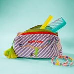 Petite_trousse_en_velours_raye_avec_motif-yoga-brode_et_pompons_decoratifs_noi-2
