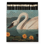 histoire_d_avant_boite_allumettes_de_luxe_Archivist_Gallery_&_John_J_Audubon_le_cygne_commun_d_'amerique