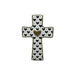 croix_blanche_coeurs_noirs_bord_dore_decoration_murale