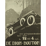 HISTOIRE DAVANT CADRE NOIR DE DION BOUTON 50X40CMS DETAIL3