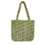 HISTOIRE DAVANT SAC TOTE BAG VELOURS DOUBLE MOTIF OAK LIME