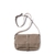 HISTOIRE DAVANT SAC PICKING FLOWERS CUIR SOUPLE MOKA