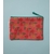 HISTOIRE DAVANT POCHETTE VELOURS MOTIF PISTIL CORAL TAILLE MOYENNE