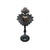STATUETTE EXVOTO NOIR PATINE 10X7.7X23.7CMS
