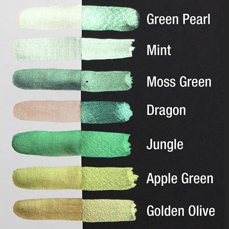 pearlcolors-aquarelle-mica-brillante-nuancier-vert