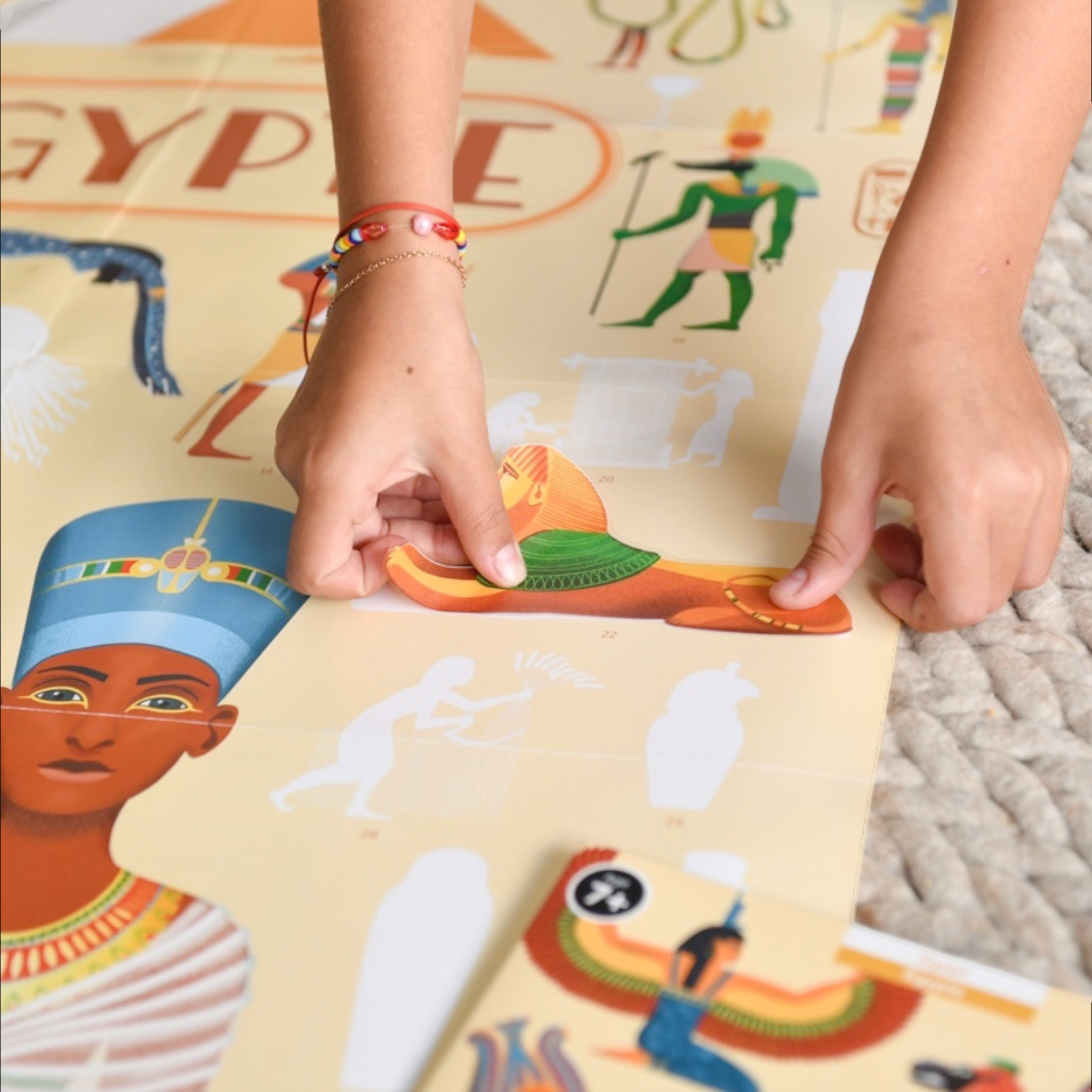 poppik-poster-sticker-egypte-pharaon-enfants-decoration-puzzle-6