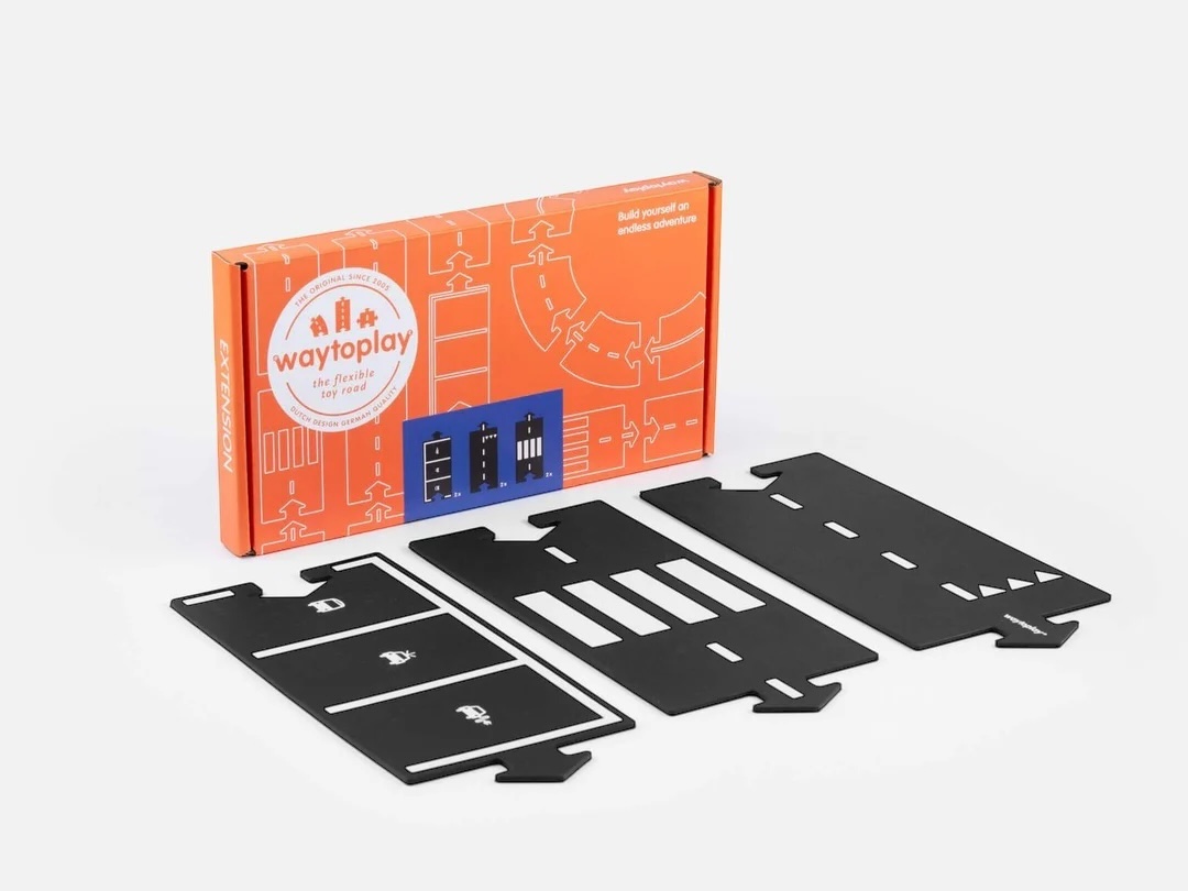 Extension circuit flexible en caoutchouc – 6 pièces droites Waytoplay