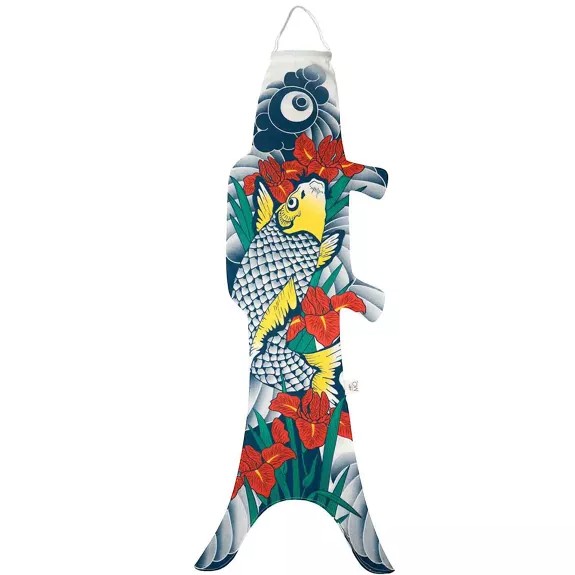 Koinobori Tattoo Carp Madame Mo – Poésie japonaise et art traditionnel