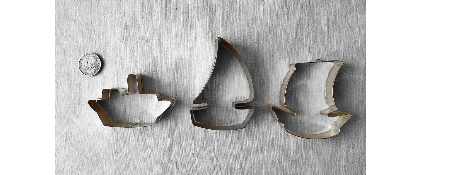 Emporte pièces LOT 8 thème bateaux