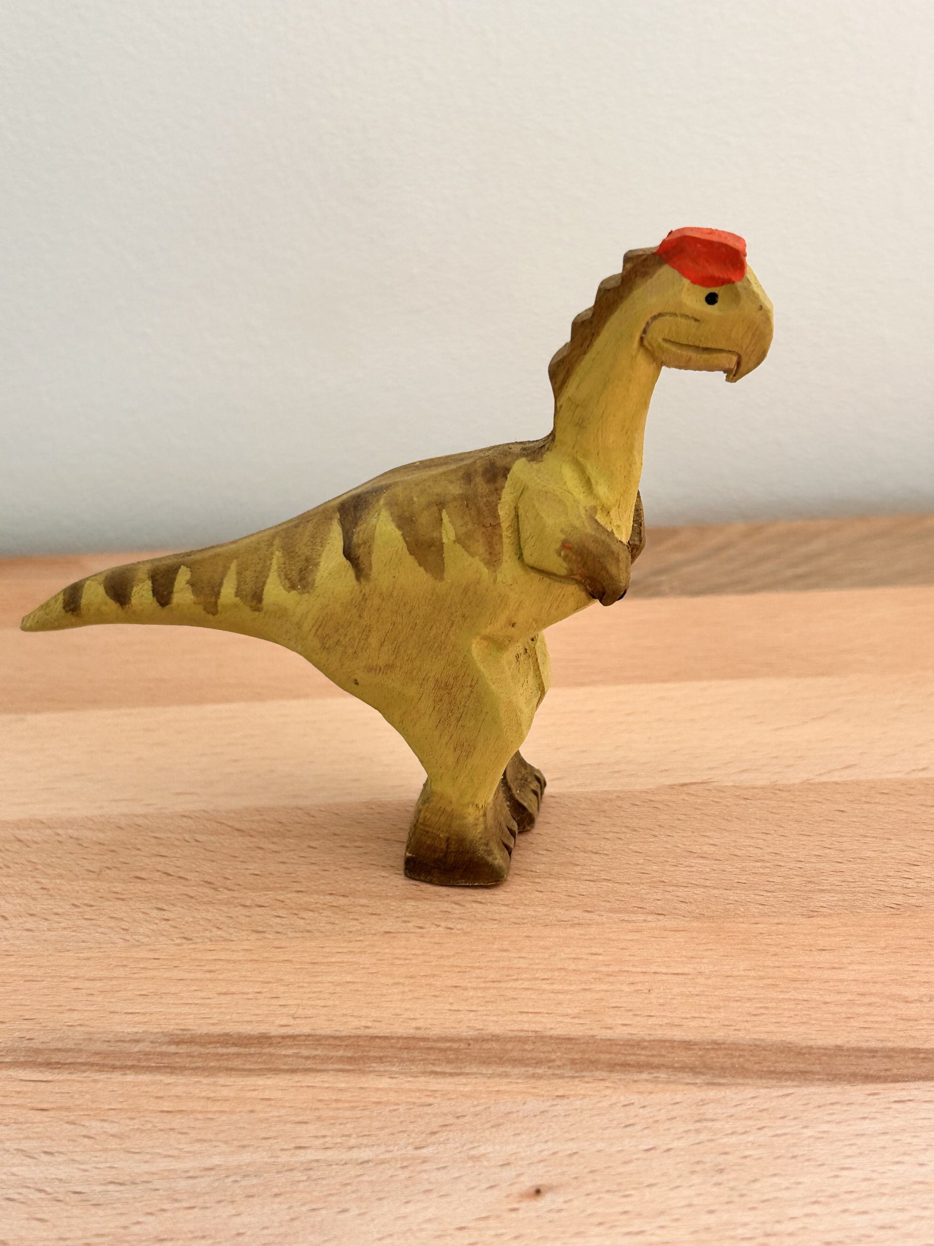 Oviraptor en bois – dinosaure – Figurine réaliste Wudimals