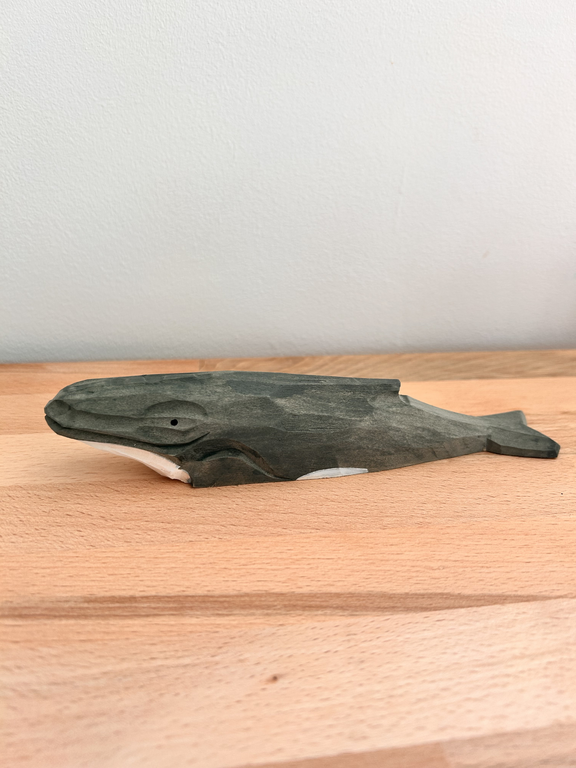 Baleine à bosse en bois – Figurine réaliste Wudimals
