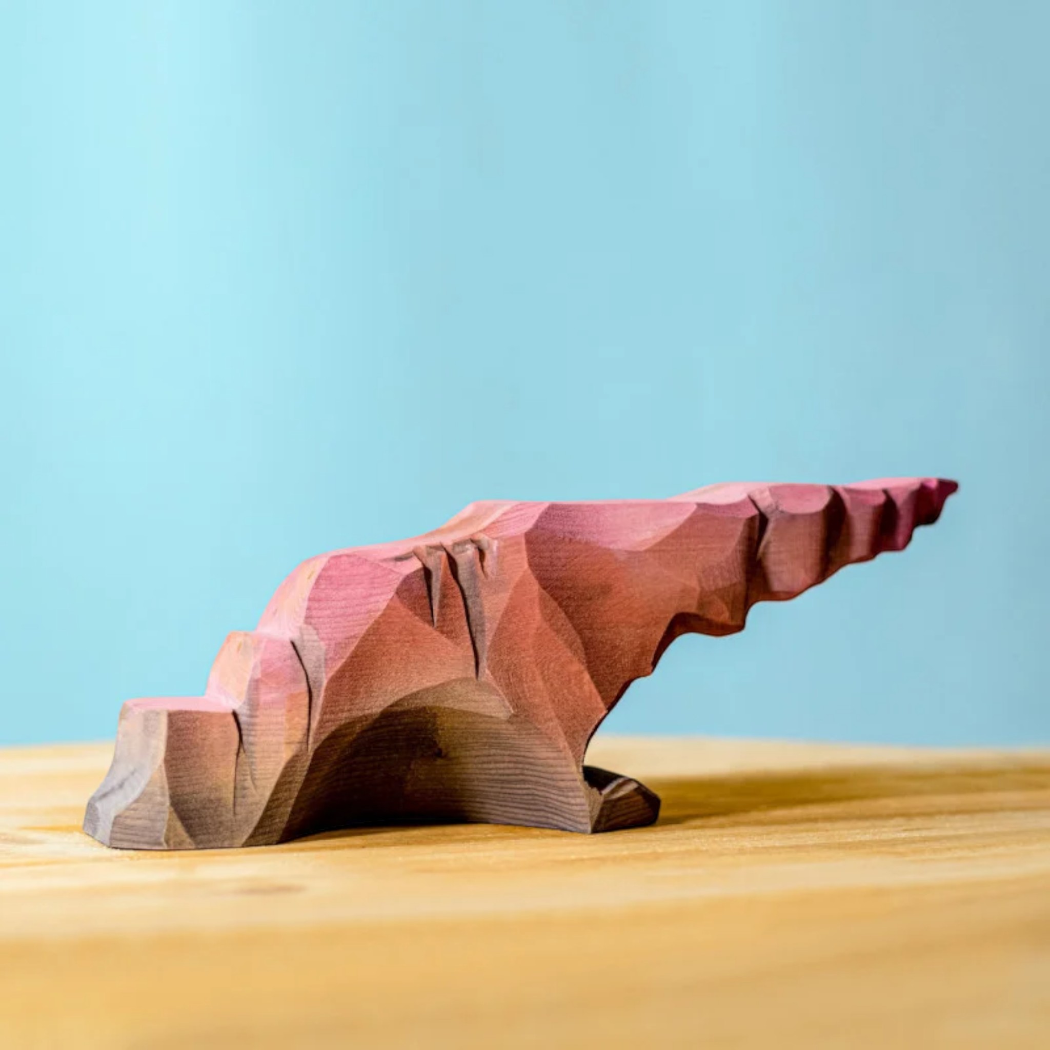 Rocher des loups en bois – Élément de jeu libre Bumbu Toys