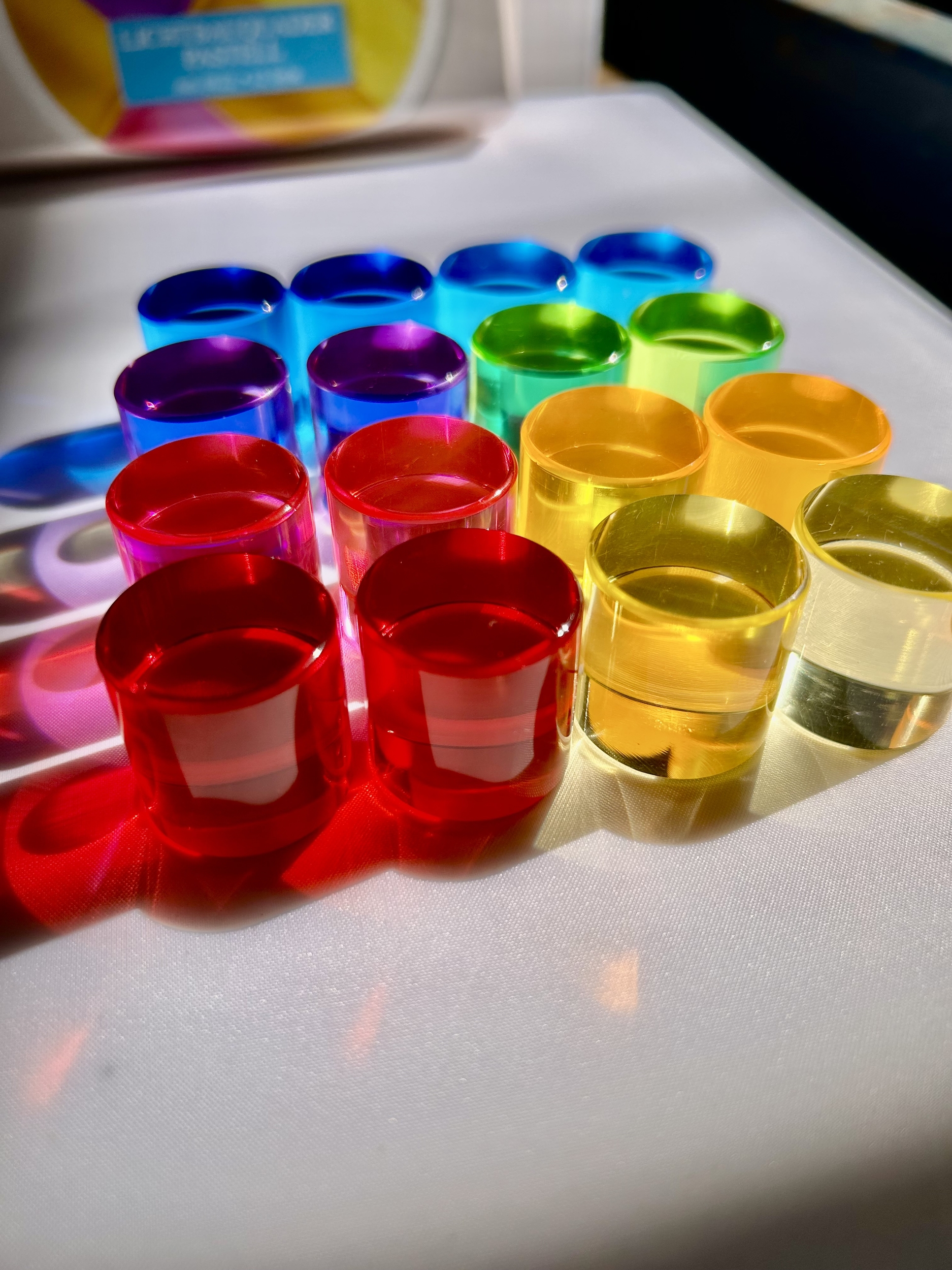 BAUSPIEL CYLINDRES TRANSLUCIDES 12