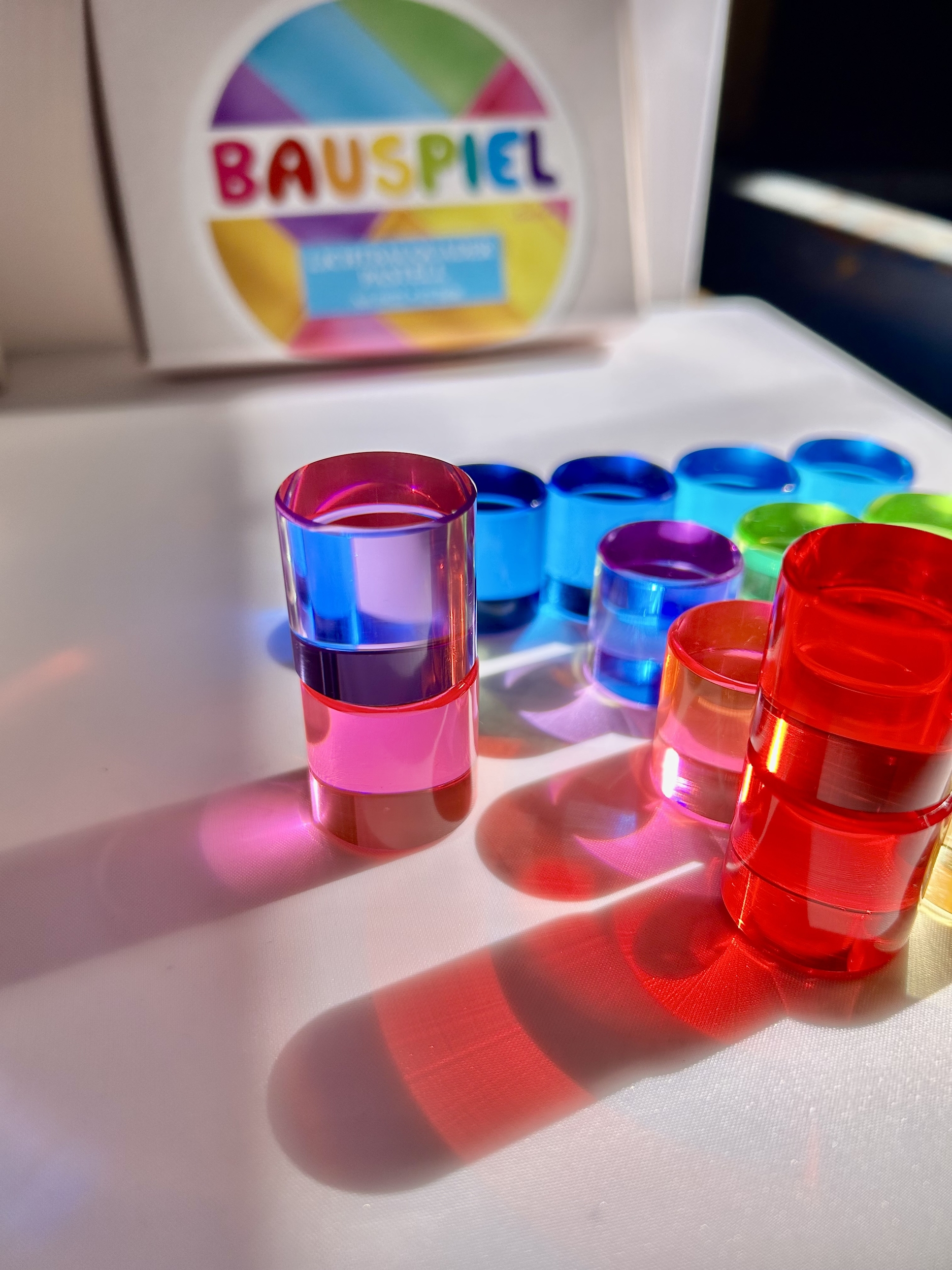 BAUSPIEL CYLINDRES TRANSLUCIDES 10