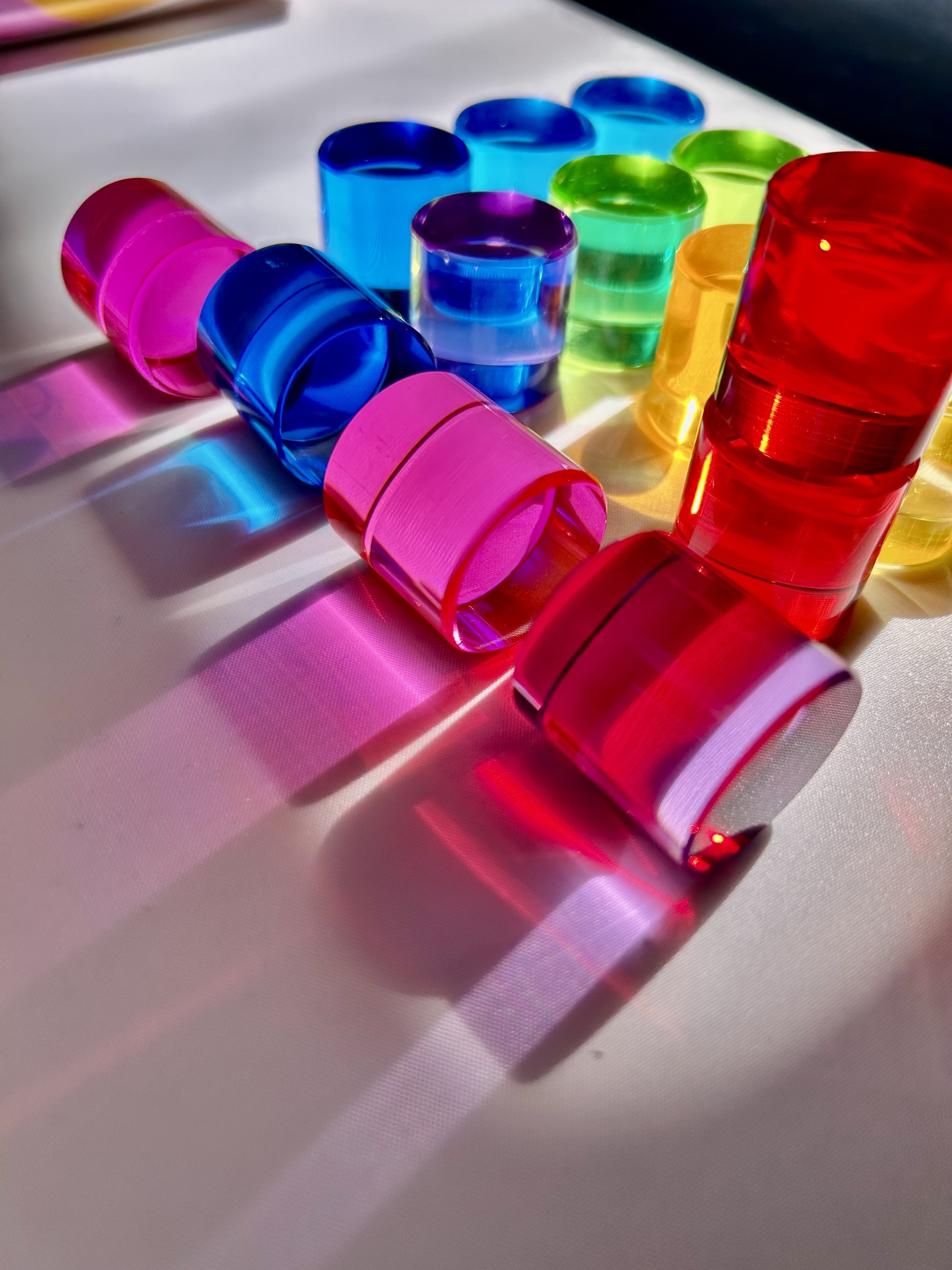 BAUSPIEL CYLINDRES TRANSLUCIDES 7