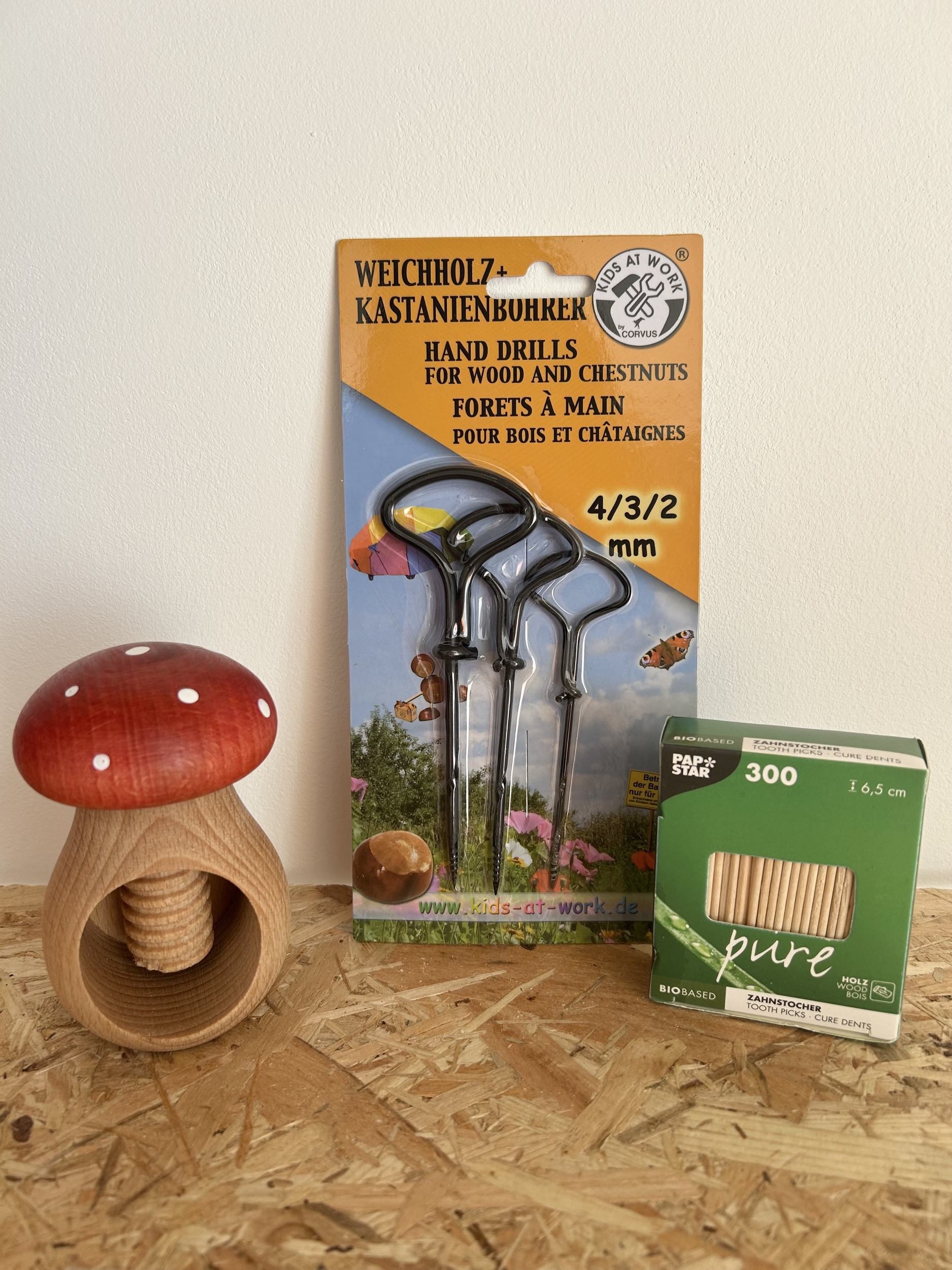 Kit casse noix champignon rouge