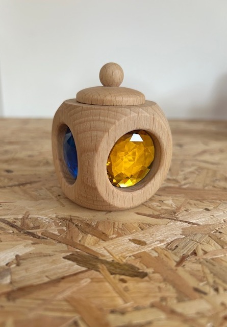 Bauspiel boite tresor arc en ciel 3