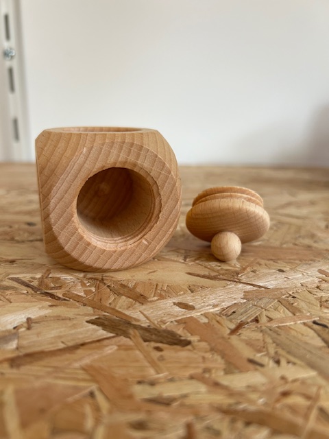 Bauspiel boite tresor pastel intérieur