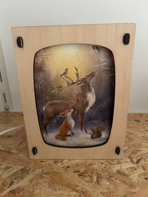 carte renne lampe eteinte