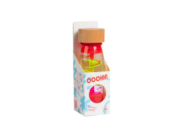 PETIT BOUM MOVE BOTTLE SPIRAL PINK main image 0