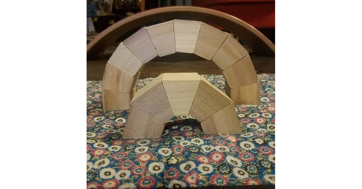 Millarcs-Jeu de construction en bois - Arches et Coupoles - Fabrication ...