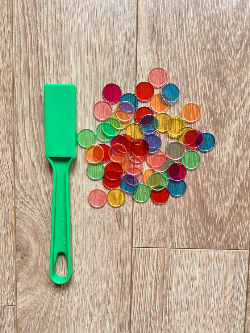 Kit Bingo Magnétique Ultra Pratique – 100 Jetons + Bâton Aimanté Puissant, Idéal Pour Enfants, École Et Jeux En Famille