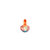 Art 25-273 Mellow Orange Bird 64 Joguines Grapat