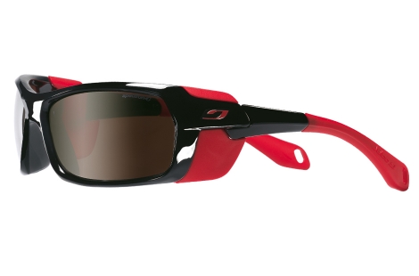 lunettes julbo bivouak rouge noir