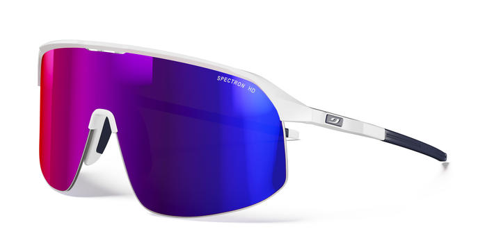 Lunettes de Soleil AZR Victory Rx Noire Vernie Photochromique Irisé Ro