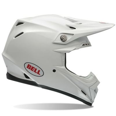 BELL MOTO 9 Solid white