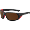 Jorasses L_Black Red Matte-Zone Brown Cat.4 Silver AF-01