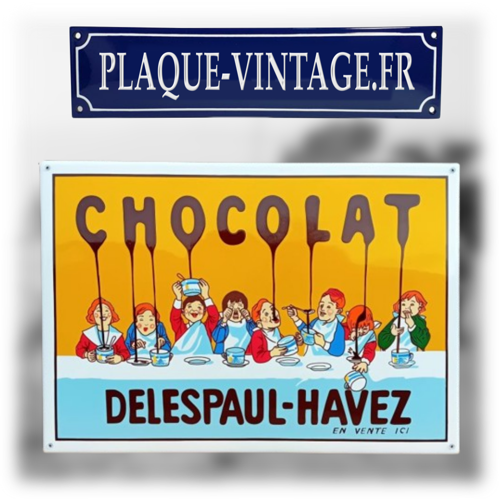 plaque émaillée delespaul-havez