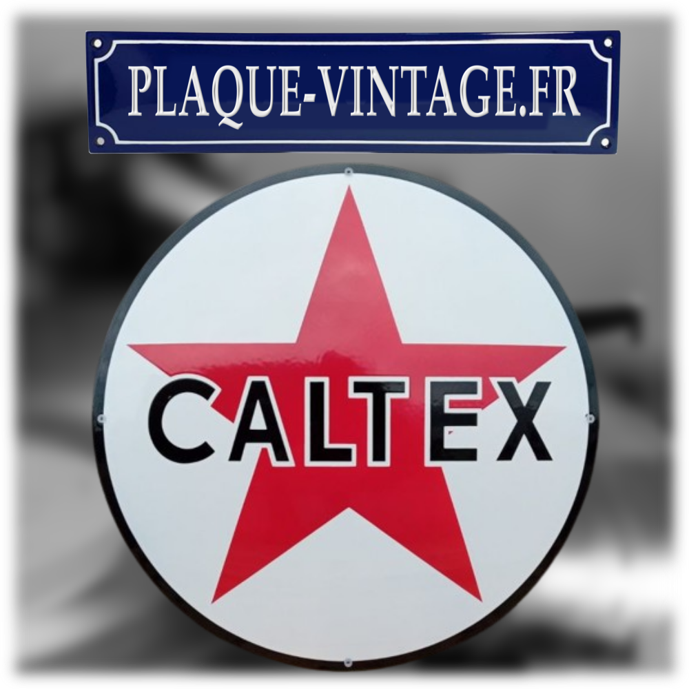 Plaque émaillée Castrol 50cm - Produits Emaillés/Plaques émaillées - nostalgic-deco