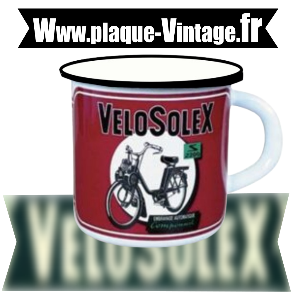 mug émaillé Velosolex