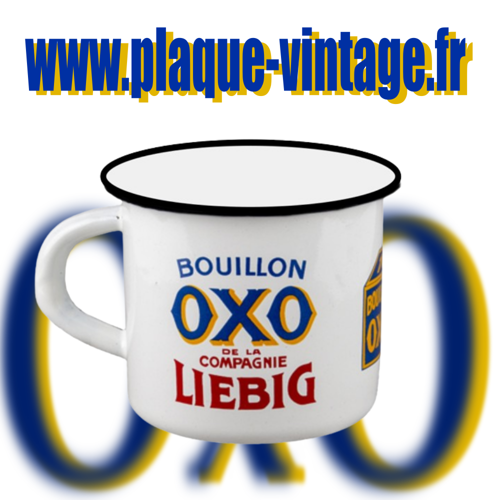 mug émaillé oxo liebig