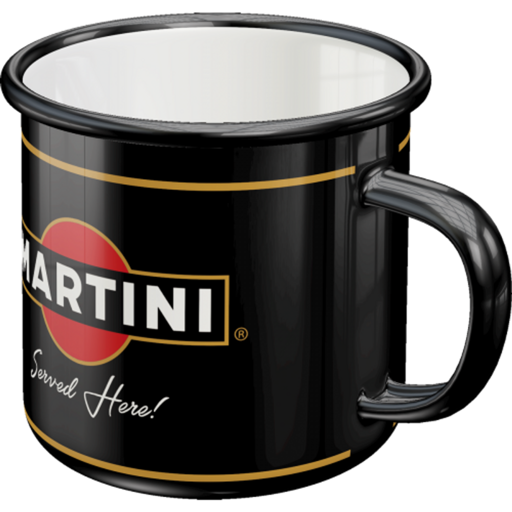 mug émaillé martini vermouth