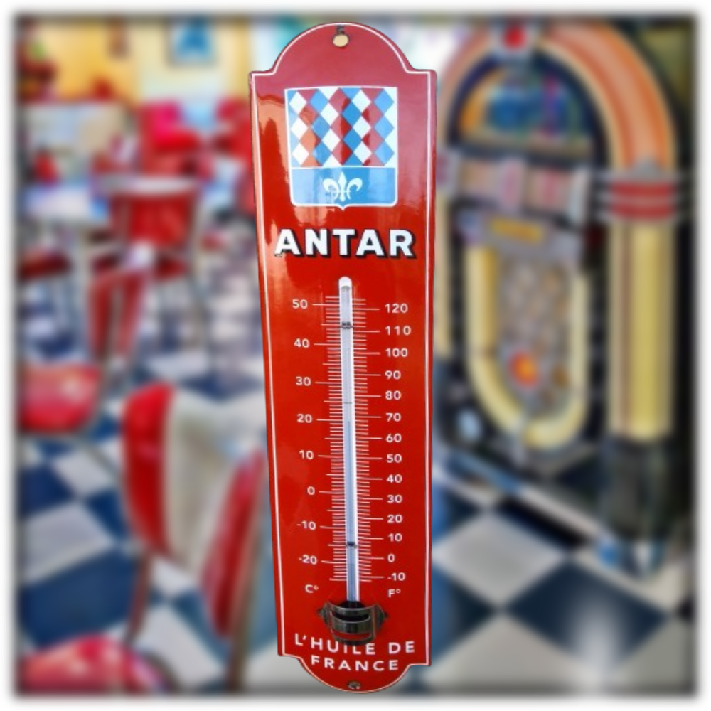 thermomètre émaillé Antar