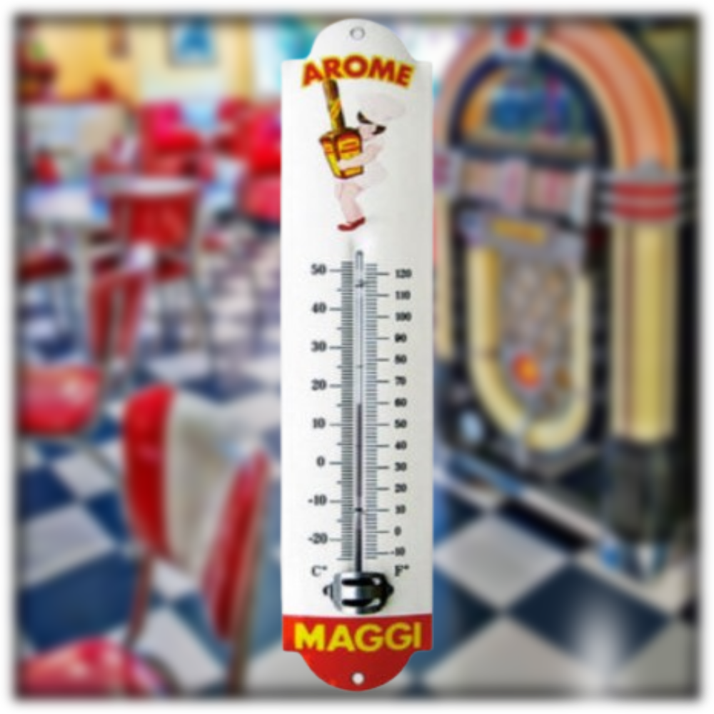 thermomètre émaillé arôme Maggi