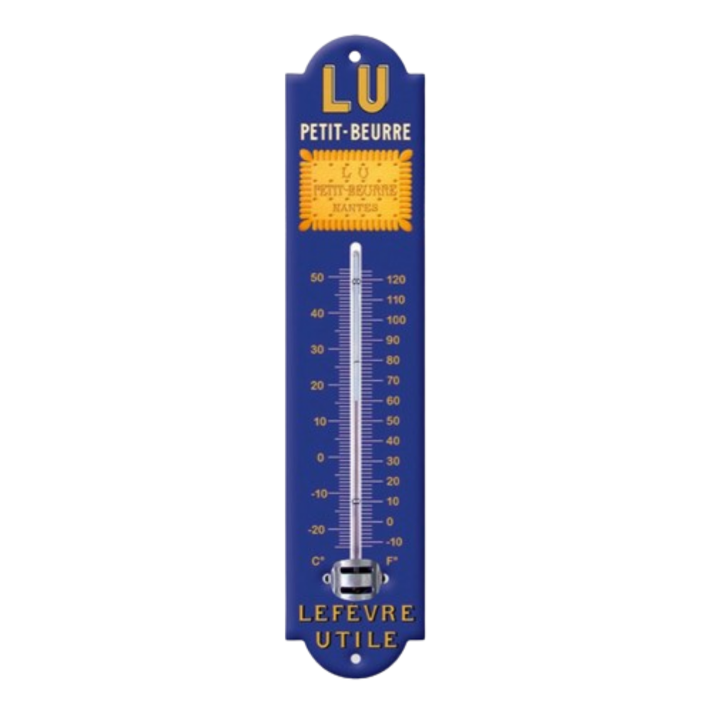thermomètre Lu petit-beurre émaillé