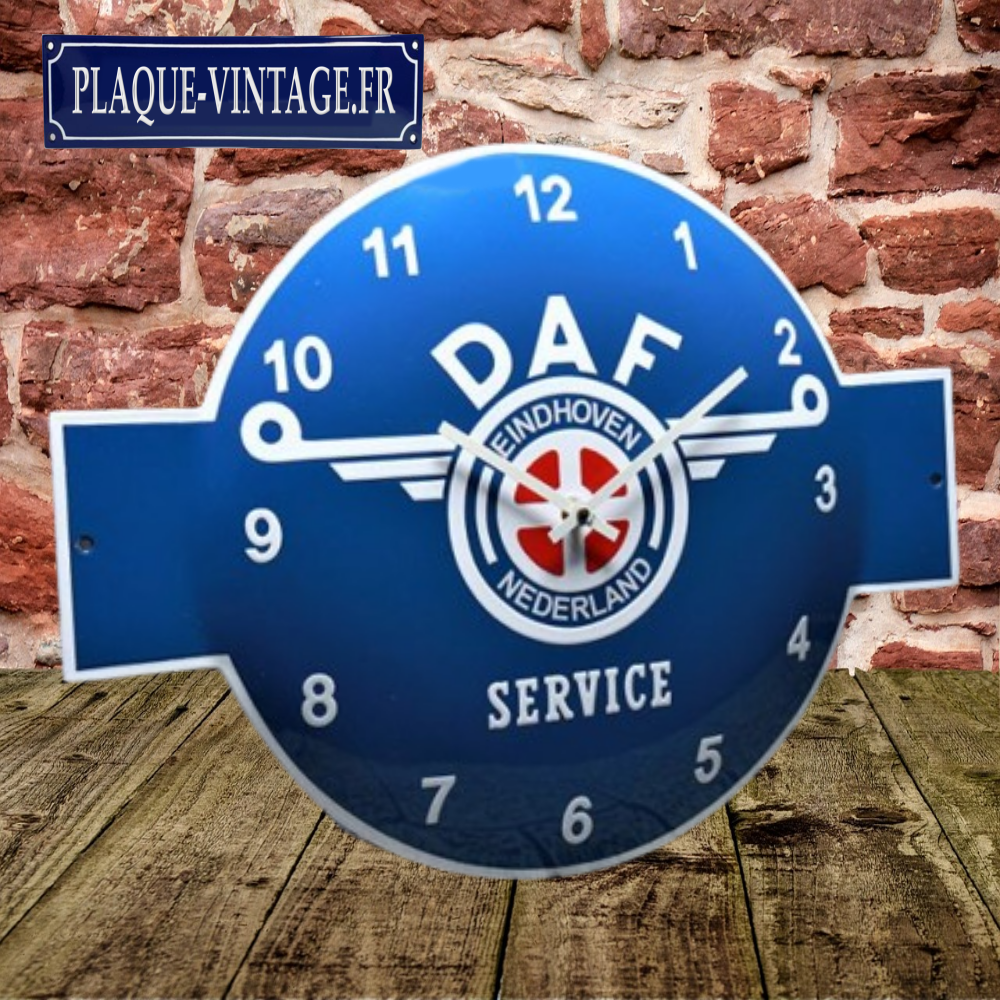 horloge émaillée DAF