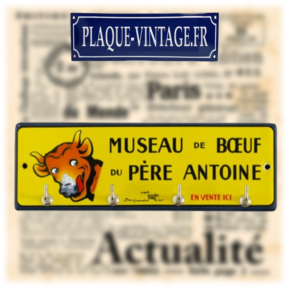 accroche-torchons museau de boeuf du père antoine