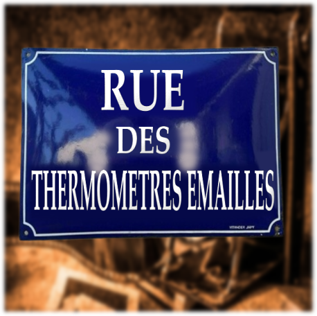 Thermomètres émaillés