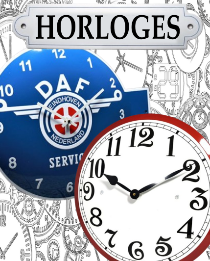 Les horloges émaillées