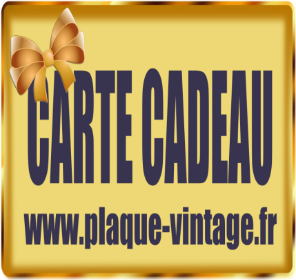 La carte cadeau plaque-vintage.fr