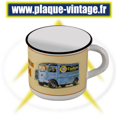 mug émaillé citroen type H